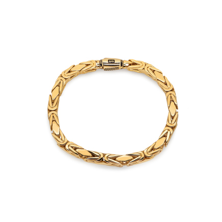 Monaco Chain Rey karkötő Plain lock 6 mm